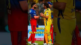 Cost of one IPL match ipl ipl2025 cricket stadium shorts [upl. by Enicnarf747]