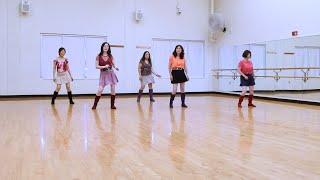 A Bar Song  Line Dance Dance amp Teach [upl. by Zetrok]