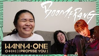 WANNA ONE BOOMERANG 부메랑 MV REACTION  jaysbabyfood [upl. by Ardnosak]