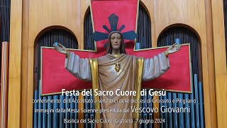 Festa del Sacro Cuore  Conferimento dell’Accolitato a sette laici [upl. by Diella469]