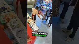 A restaurant owners kindness to middle school children caught in the rain [upl. by Chloette]