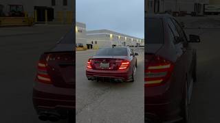 MERCEDES C63 W204 AMG INSANE EXHAUST SOUND [upl. by Enyaw941]