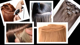 5 TIPOS DE EXTENSIONES PARA CABELLO  PROS Y CONTRAS [upl. by Ainoval647]