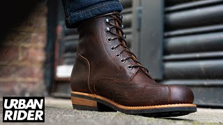 Rokker Urban Rebel Motorcycle Boots Review [upl. by Urba58]