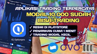 Trading dengan modal kecil  Aplikasi trading terpercaya  SMARTOPTION [upl. by Eanar]