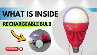 What is inside in Rechargeable Bulb 💡 ONLITE Rechargeable Bulb 💡 Component Details Mr Engineer AI [upl. by Collie104]