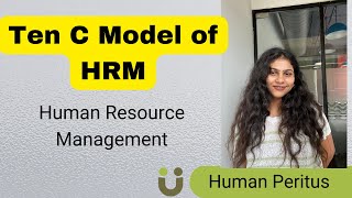 Ten C Model of HRM by Alan Price – Human Resource Management [upl. by Ramah885]