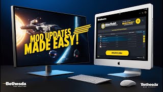 Starfield Mod Updates Just Got Easier How to Use Bethesdas New Mod Update Feature [upl. by Ennyleuqcaj548]