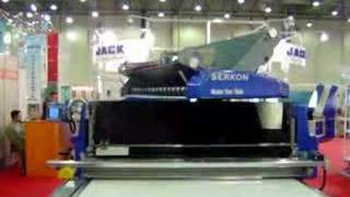 Serkon Master Turn Table spreading machine [upl. by Xino]