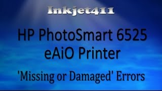 HP Photosmart 6525 Error Troubleshooting [upl. by Kerr]