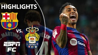 Barcelona vs Las Palmas  LALIGA Highlights  ESPN FC [upl. by Florrie319]