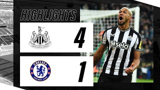 Newcastle United 4 Chelsea 1  Premier League Highlights [upl. by Laurent]