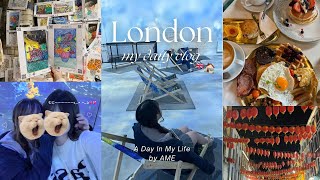 【 London daily vlog 🇬🇧🏠🫶🏻】ロンドンワーホリ民のリアルな日常✨ゴッホ展に行ってきたよ🌻 [upl. by Messing290]