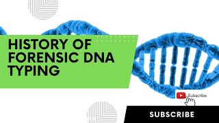 History of Forensic DNA Typing Forensic Biology  DNA afrs afrs [upl. by Geldens512]