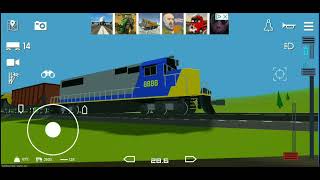 CSX 8888 runaway train in train works [upl. by Aenil186]