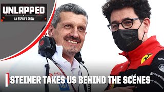 Guenther Steiner loves Mattia Binotto 🥰 Haas principal talks his new book and last season  ESPN F1 [upl. by Analak]