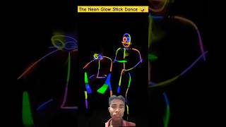 The Neon Glow Stick Dance 🤪 shortvideo ytshorts youtubeshorts shorts [upl. by Yknarf]