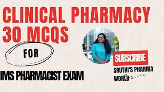 Dont Take the Clinical Pharmacy Exam Without These MCQs pharmacistpsccoaching [upl. by Sam]