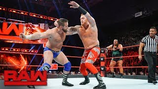 Heath Slater amp Rhyno vs The Revival Raw Dec 18 2017 [upl. by Philcox]