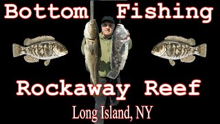 Rockaway Reef Bottom Fishing Codfish amp Blackfish [upl. by Kraft]