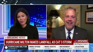 Sorensen on MSNBC Conspiracies Around Weather and FEMA are Endangering Lives [upl. by Alyar579]