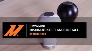 How To Install Mishimotos Delrin Teardrop Shift Knob on your BMW [upl. by Trinetta]