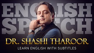 ENGLISH SPEECH  SHASHI THAROOR Opportunity or Chaos English Subtitles [upl. by Aicinad930]