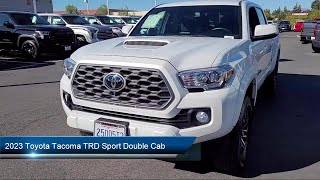 2023 Toyota Tacoma TRD Sport Double Cab Napa Vallejo Fairfield Petaluma Santa Rosa [upl. by Ahsaekal522]