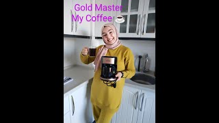 Gold Master My Coffee filtre kahve makinesi incelemesi [upl. by Kosiur486]