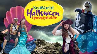 NEW Halloween Spooktacular 2024 at SeaWorld San Diego  Full Event Guide Candy Stations amp PIRATES [upl. by Rozina902]