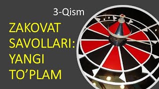 Мантикий ЗАКОВАТ САВОЛЛАРИ кисм3  MantiQiy ZAKOVAT SAVOLLARI Qism3 Yangi toplam [upl. by Eilagam]