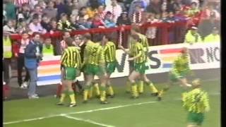 Sunderland v Newcastle Play Off 1st Leg 13th May 1990 [upl. by Almap]