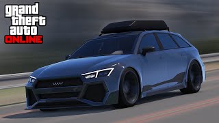 Rockstar NEEDS to Add This Car to GTA Online  Obey Argento Audi RS6 [upl. by Annek516]