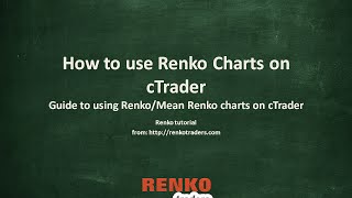 cTrader Renko Indicator Review [upl. by Yelsnik]