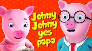 Johny Johny sí papá  cancion infantiles  rima en español  Farmees Español  Johny Johny Yes Papa [upl. by Evets88]