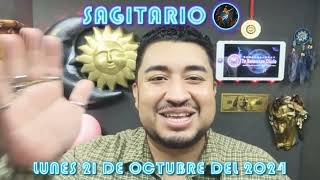 Horóscopo SAGITARIO Hoy Lunes 21 de Octubre 2024 ♐ [upl. by Allene]