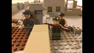 Battle of Aachen  Lego WW2 Stopmotion [upl. by Annekcm]