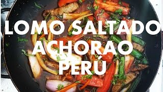 Lomo Saltado Peruano I Delicioso aprenda a prepararlo [upl. by Fayette]