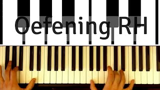 Piano oefening voor beginners handen en vingers te laten wennen met beiden handen [upl. by Birkle164]