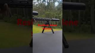 Resilient Jolene silencer on Sig Cross 308 2aoptics [upl. by Anyah644]