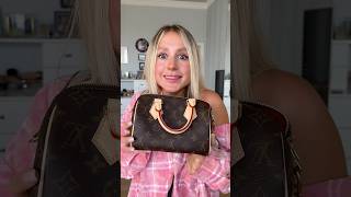 моя первая сумка Louis Vuitton Speedy 20 💅🏻✨ [upl. by Eednam356]