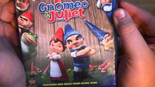 Gnomeo and Juliet Bluray Unboxing [upl. by Goulder790]