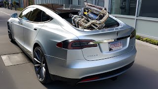 Cordless Tesla 20 Turbo Diesel 2700mi Without Charging P2 [upl. by Susanna701]