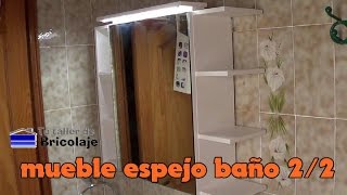 Cómo hacer un mueble con espejo para el baño 22 [upl. by Fredra]