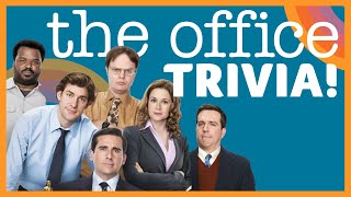 THE OFFICE Trivia Challenge [upl. by Enaed]