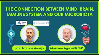 THE CONNECTION BETWEEN MIND BRAIN IMMUNE SYSTEM AND OUR MICROBIOTA prof de Araujo Agnoletti PhD [upl. by Yerag501]