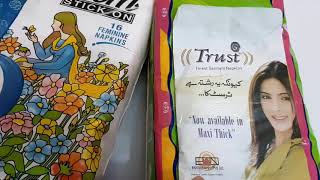 SUPERMARKET HAUL  SANITARY PADS  HAIR OIL  SHAMPOO  FEMININE CARE PRODUCTS [upl. by Melvena193]