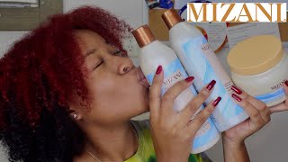 THIS IS WHY I LOVE MIZANI Mizani Moisture Fusion Review Demo [upl. by Arag]