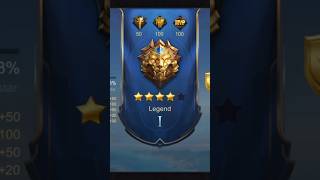 Warrior To Mythic Solo Rank short video mlbb mobilelegends [upl. by Nuris]