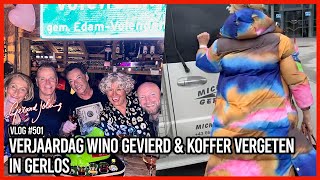 VERJAARDAG WINO GEVIERD amp KOFFER VERGETEN IN GERLOS  GERARD JOLING  VLOG501 [upl. by Cilo]